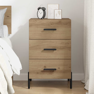 Κομοδίνο Artisan Oak 40 x 40 x 66 εκ. Επεξεργασμένο ξύλο - Pakobazaar