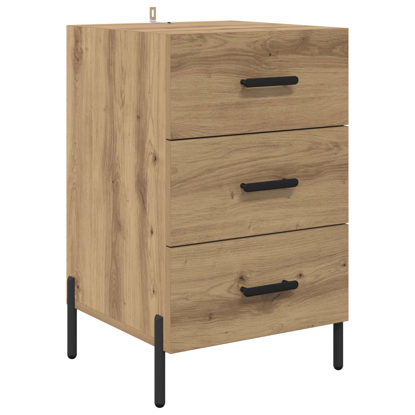 Κομοδίνο Artisan Oak 40 x 40 x 66 εκ. Επεξεργασμένο ξύλο - Pakobazaar