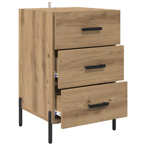 Κομοδίνο Artisan Oak 40 x 40 x 66 εκ. Επεξεργασμένο ξύλο - Pakobazaar