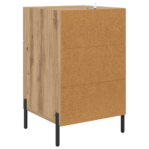 Κομοδίνο Artisan Oak 40 x 40 x 66 εκ. Επεξεργασμένο ξύλο - Pakobazaar