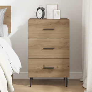 Κομοδίνο Artisan Oak 40 x 40 x 66 εκ. Επεξεργασμένο ξύλο - Pakobazaar
