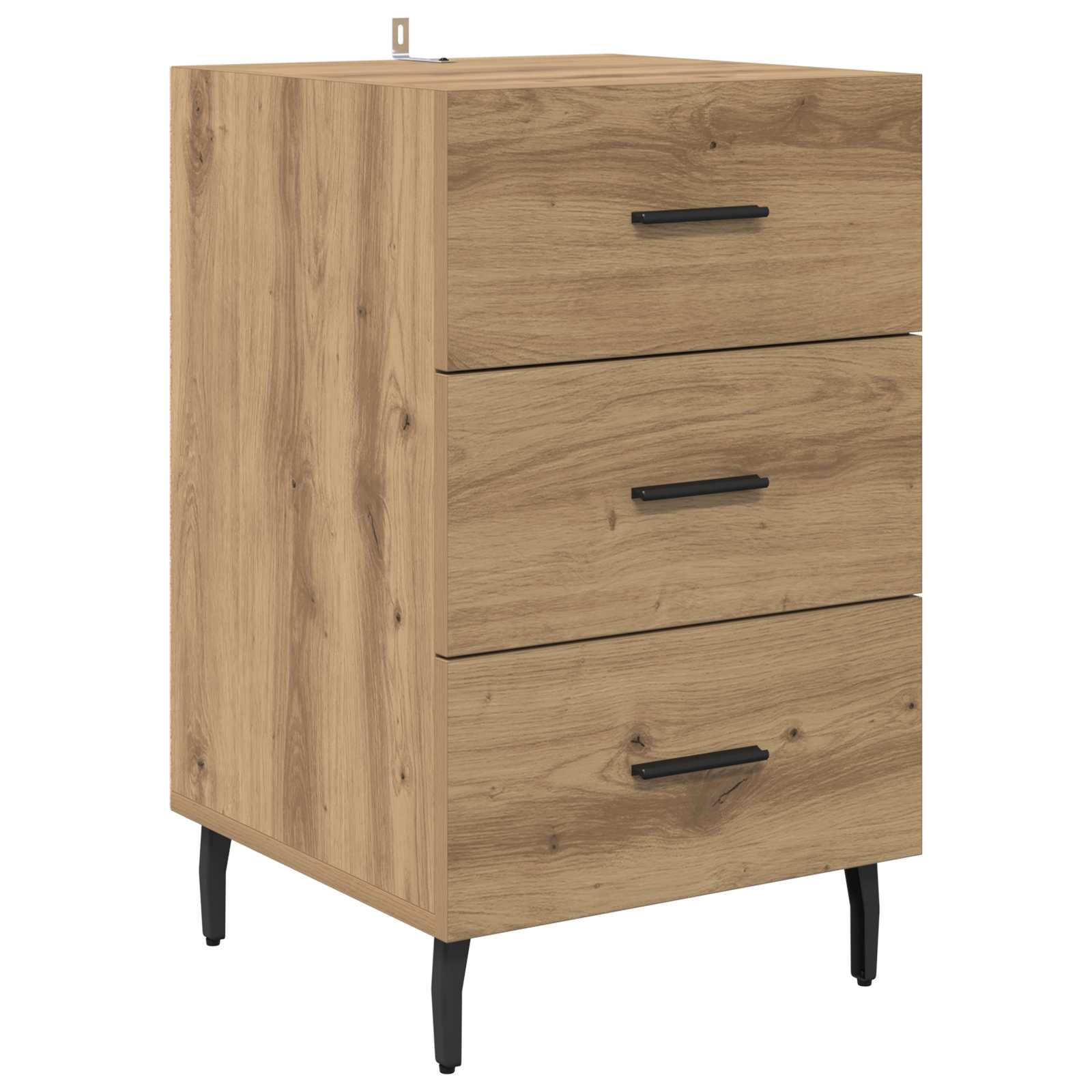 Κομοδίνο Artisan Oak 40 x 40 x 66 εκ. Επεξεργασμένο ξύλο - Pakobazaar