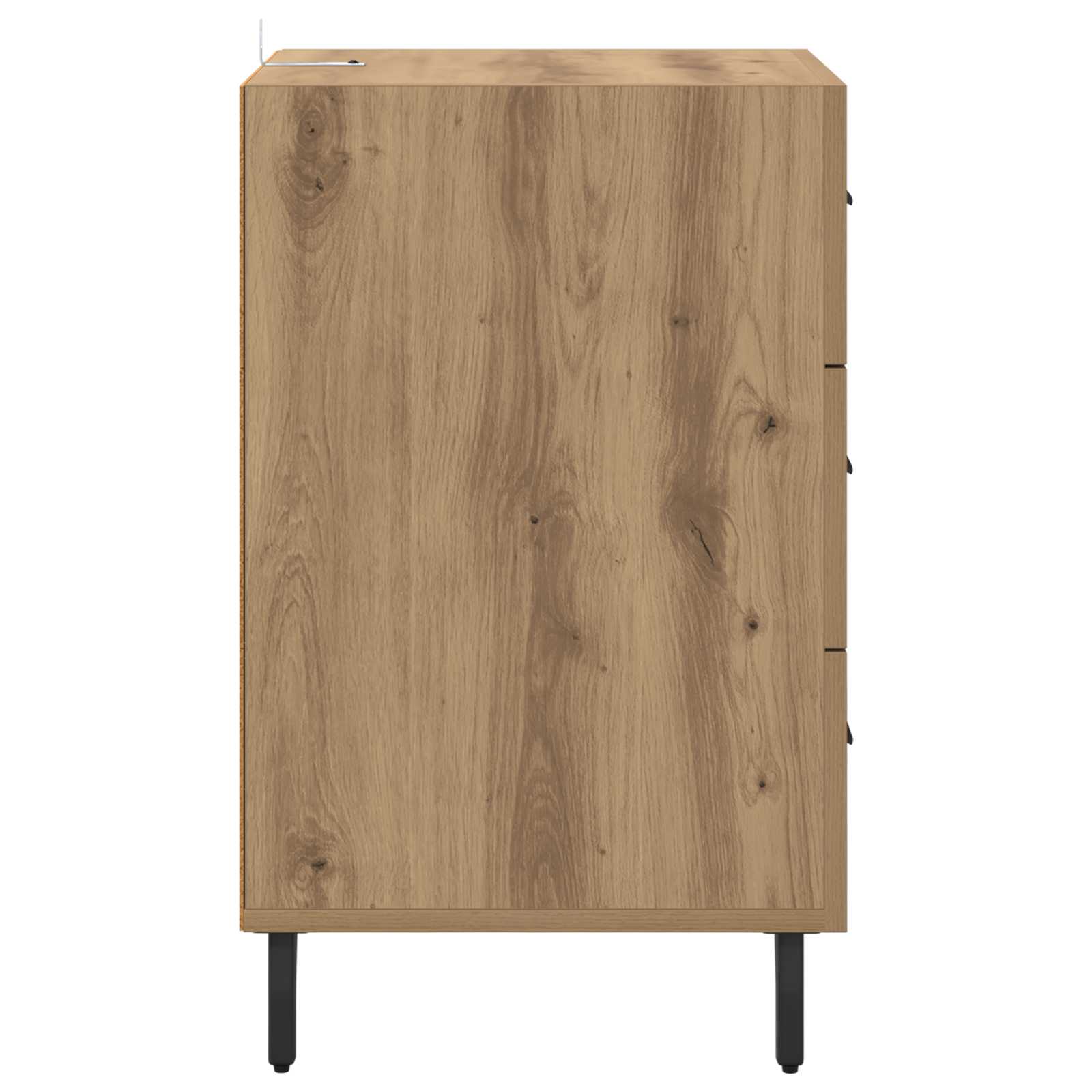 Κομοδίνο Artisan Oak 40 x 40 x 66 εκ. Επεξεργασμένο ξύλο - Pakobazaar