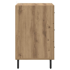 Κομοδίνο Artisan Oak 40 x 40 x 66 εκ. Επεξεργασμένο ξύλο - Pakobazaar
