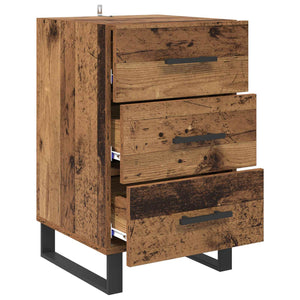 Κομοδίνο Παλιό Ξύλο 40 x 40 x 66 εκ. Επεξεργασμένο ξύλο - Pakobazaar