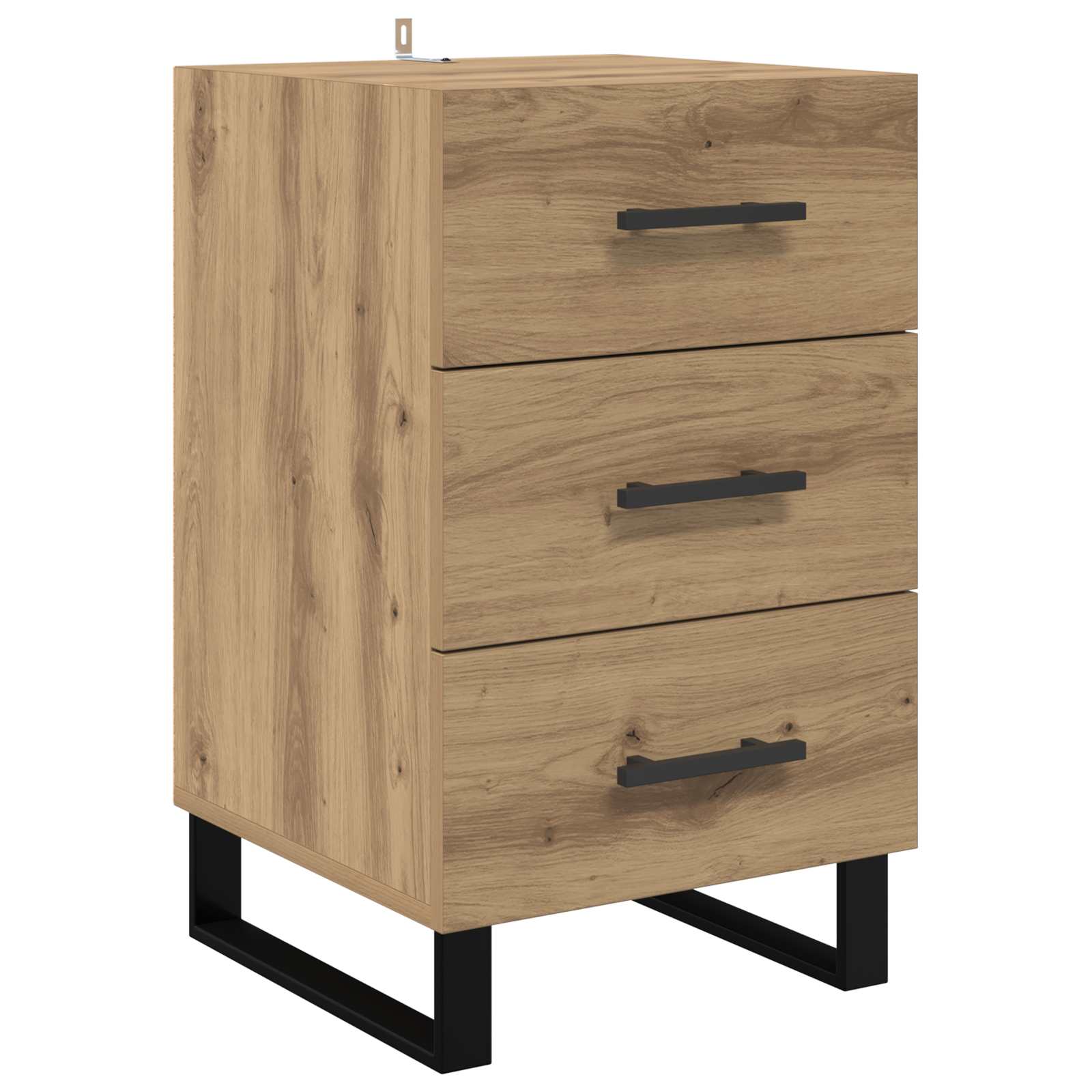 Κομοδίνο Artisan Oak 40 x 40 x 66 εκ. Επεξεργασμένο ξύλο - Pakobazaar