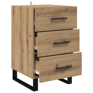 Κομοδίνο Artisan Oak 40 x 40 x 66 εκ. Επεξεργασμένο ξύλο - Pakobazaar