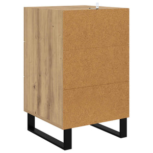 Κομοδίνο Artisan Oak 40 x 40 x 66 εκ. Επεξεργασμένο ξύλο - Pakobazaar
