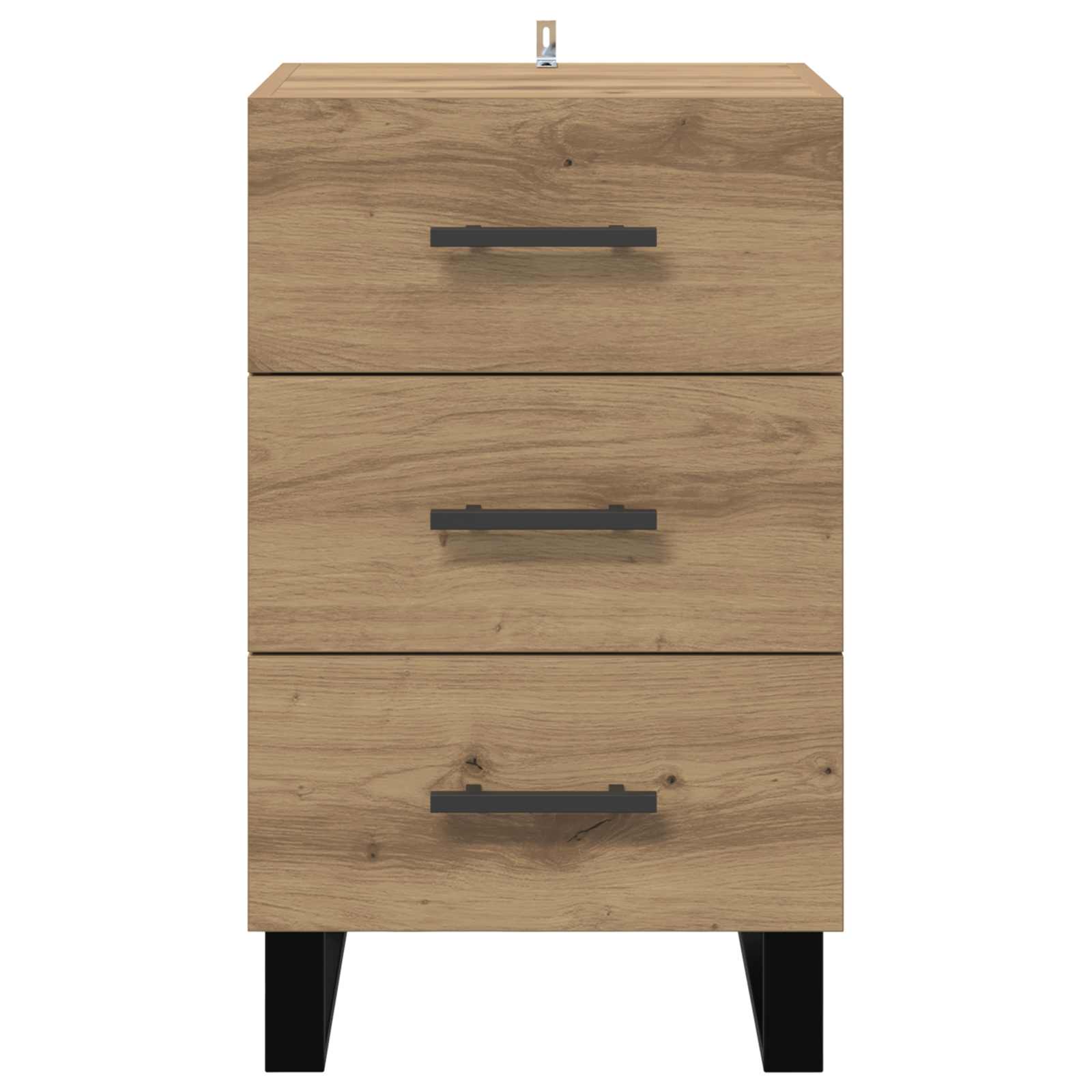 Κομοδίνο Artisan Oak 40 x 40 x 66 εκ. Επεξεργασμένο ξύλο - Pakobazaar