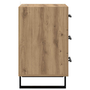 Κομοδίνο Artisan Oak 40 x 40 x 66 εκ. Επεξεργασμένο ξύλο - Pakobazaar