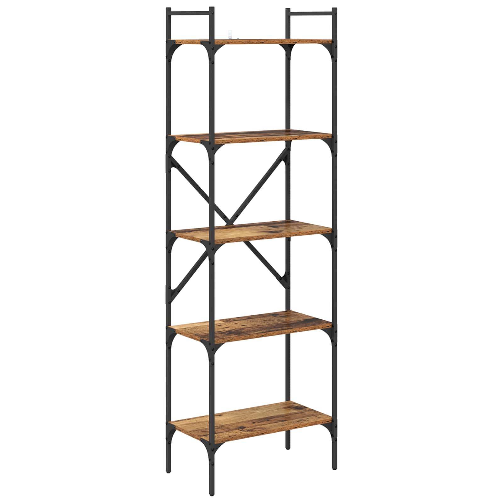 Βιβλιοθήκη Παλιό Ξύλο 56 x 32 x 174 cm Επεξεργασμένο ξύλο - Pakobazaar