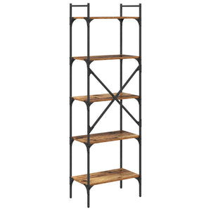 Βιβλιοθήκη Παλιό Ξύλο 56 x 32 x 174 cm Επεξεργασμένο ξύλο - Pakobazaar