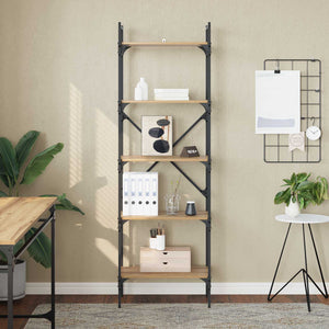 Βιβλιοθήκη Artisan Oak 56 x 32 x 174 cm Επεξεργασμένο ξύλο - Pakobazaar
