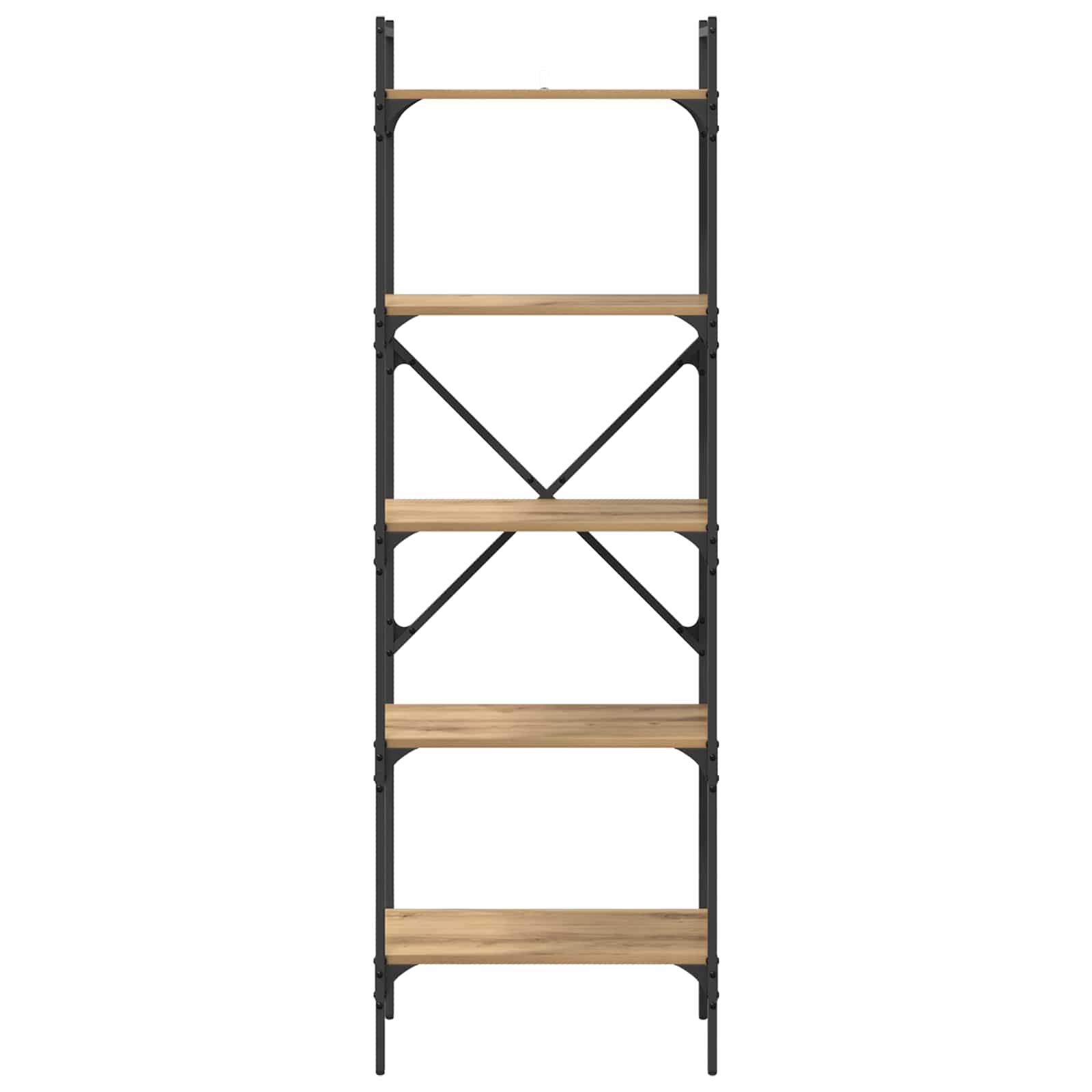 Βιβλιοθήκη Artisan Oak 56 x 32 x 174 cm Επεξεργασμένο ξύλο - Pakobazaar
