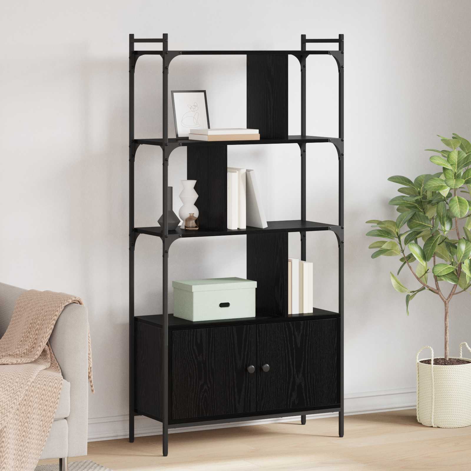 Βιβλιοθήκη 76,5 x 30 x 154,5 εκ Επεξεργασμένο ξύλο - Pakobazaar