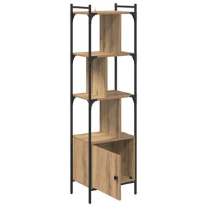 Βιβλιοθήκη Artisan Oak 44,5 x 30 x 154,5 εκ. Επεξεργασμένο ξύλο - Pakobazaar