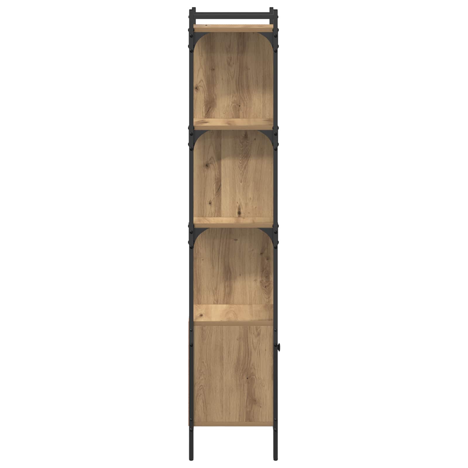 Βιβλιοθήκη Artisan Oak 44,5 x 30 x 154,5 εκ. Επεξεργασμένο ξύλο - Pakobazaar