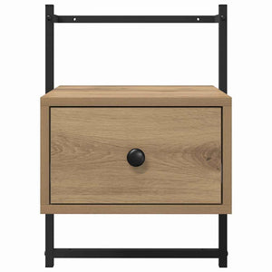 Κομοδίνο 2 pcs Artisan Oak 35 x 30 x 51 εκ. Επεξεργασμένο ξύλο - Pakobazaar