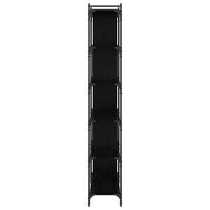 Βιβλιοθήκη Μαύρη δρυς 76 x 32 x 192 εκ. Επεξεργασμένο ξύλο - Pakobazaar