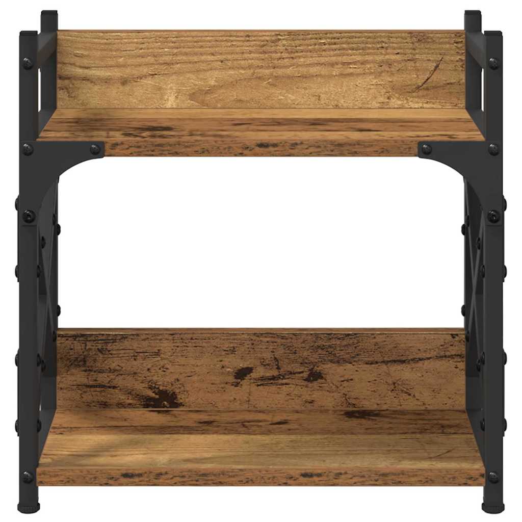 Σταντ Εκτυπωτή Παλιό Ξύλο 40 x 20 x 40 εκ Επεξεργασμένο ξύλο