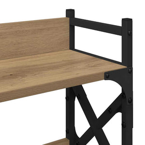 Σταντ Εκτυπωτή Artisan Oak 40 x 20 x 40 εκ Επεξεργασμένο Ξύλο