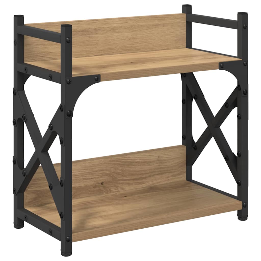 Σταντ Εκτυπωτή Artisan Oak 40 x 20 x 40 εκ Επεξεργασμένο ξύλο