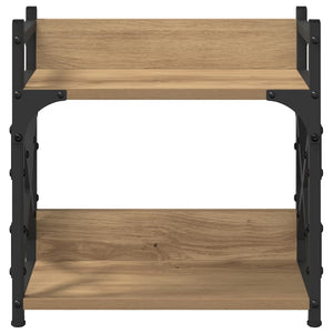 Σταντ Εκτυπωτή Artisan Oak 40 x 20 x 40 εκ Επεξεργασμένο Ξύλο