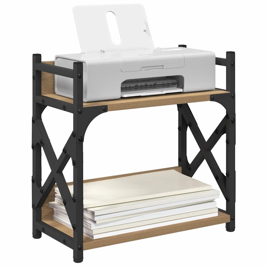 Σταντ Εκτυπωτή Artisan Oak 40 x 20 x 40 εκ Επεξεργασμένο ξύλο