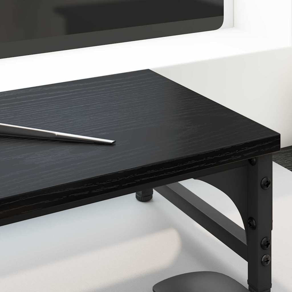 Βάση Μόνιτορ Μαύρη Οξυά 55 x 23 x 14 cm Επεξεργασμένο ξύλο - Pakobazaar