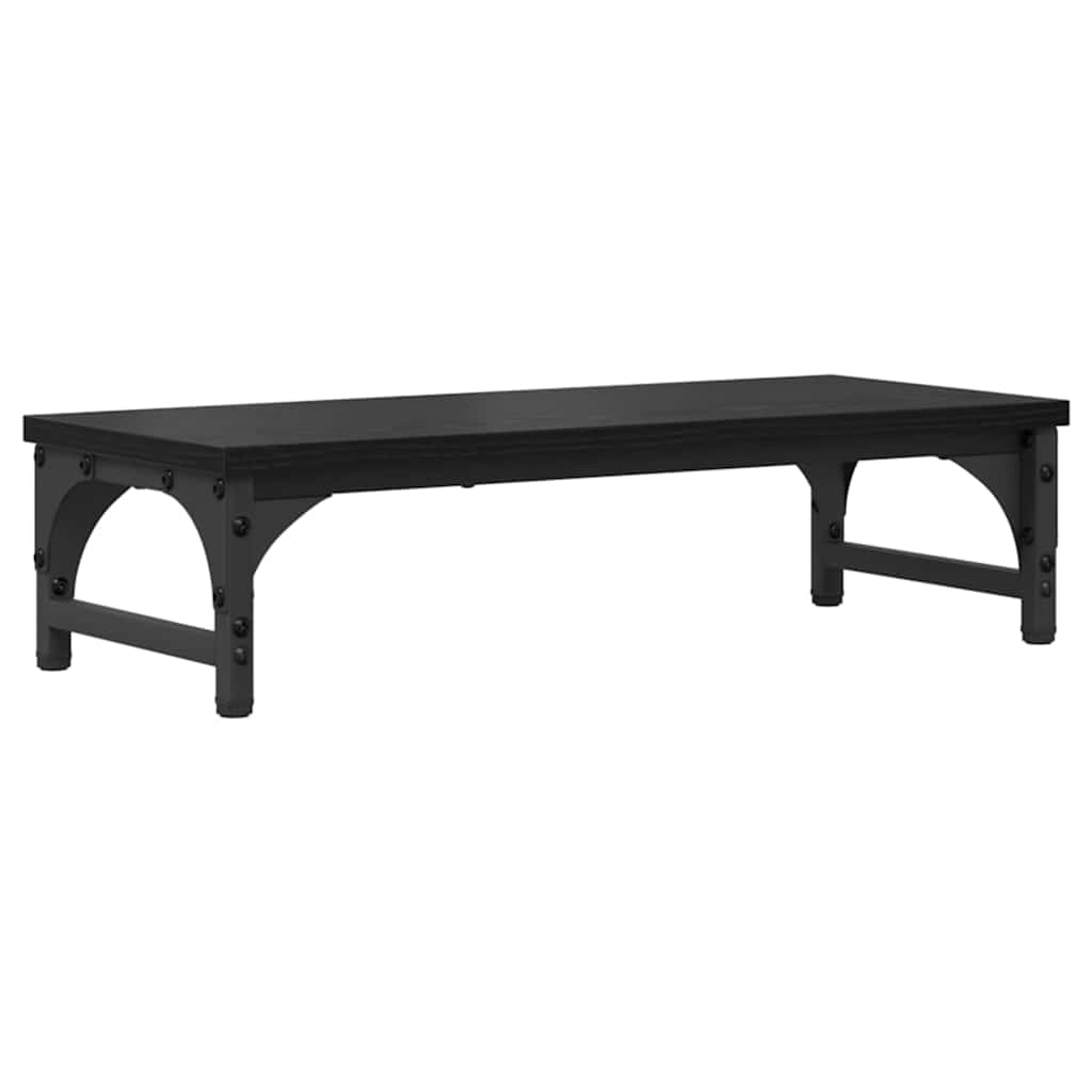 Βάση Μόνιτορ Μαύρη Οξυά 55 x 23 x 14 cm Επεξεργασμένο ξύλο - Pakobazaar