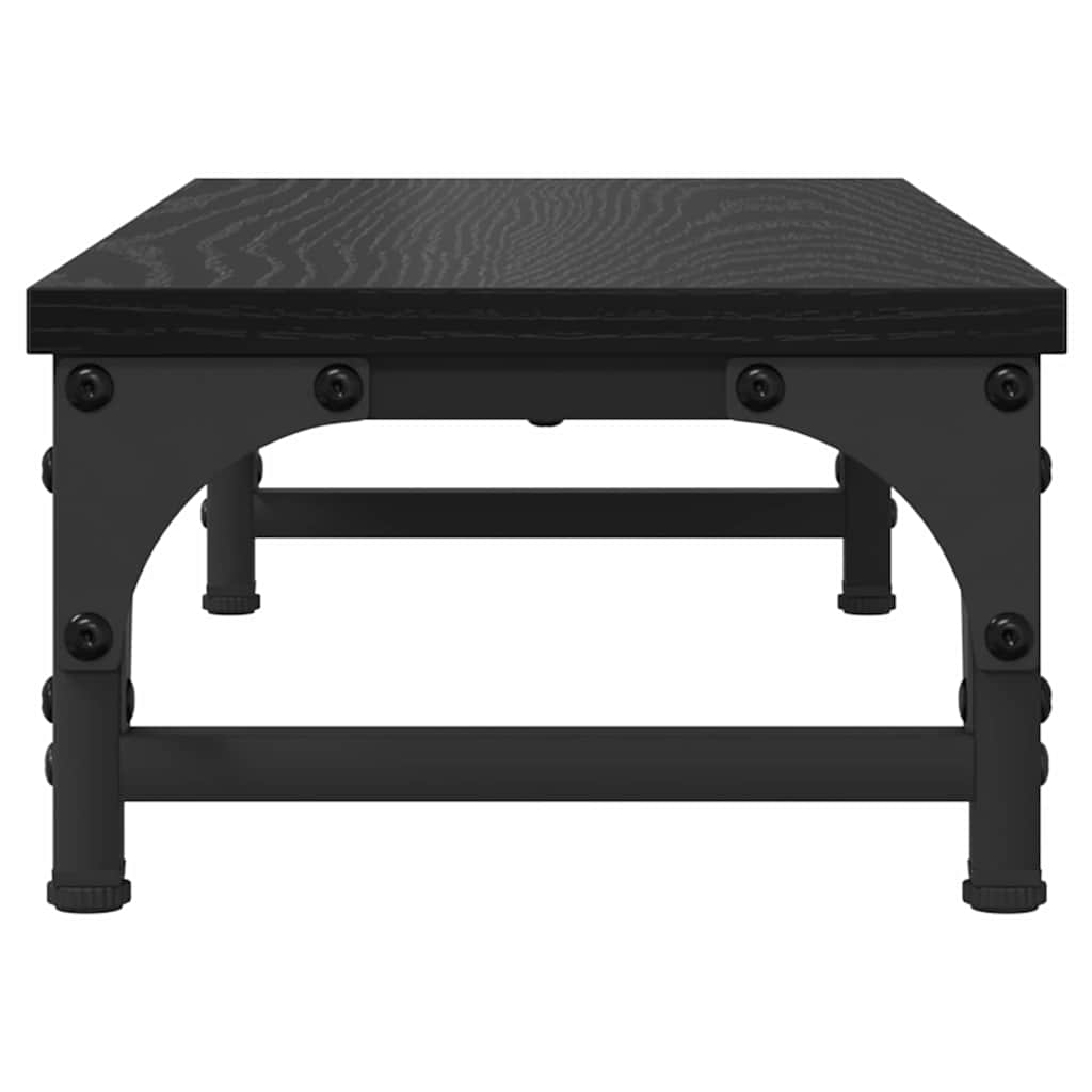 Βάση Μόνιτορ Μαύρη Οξυά 55 x 23 x 14 cm Επεξεργασμένο ξύλο - Pakobazaar