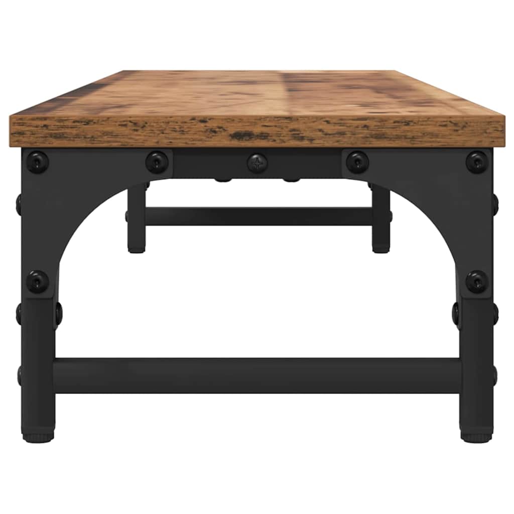 Βάση Μόνιτορ Παλιό Ξύλο 85 x 23 x 15,5 cm Επεξεργασμένο ξύλο - Pakobazaar