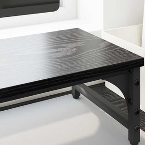 Βάση Μόνιτορ Μαύρη Οξυά 85 x 23 x 15,5 cm Επεξεργασμένο ξύλο - Pakobazaar