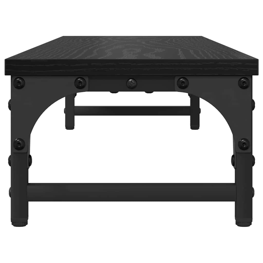 Βάση Μόνιτορ Μαύρη Οξυά 85 x 23 x 15,5 cm Επεξεργασμένο ξύλο - Pakobazaar