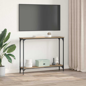 Τραπέζι κονσόλας με ράφι Artisan Oak 100 x 22,5 x 75 εκ - Pakobazaar