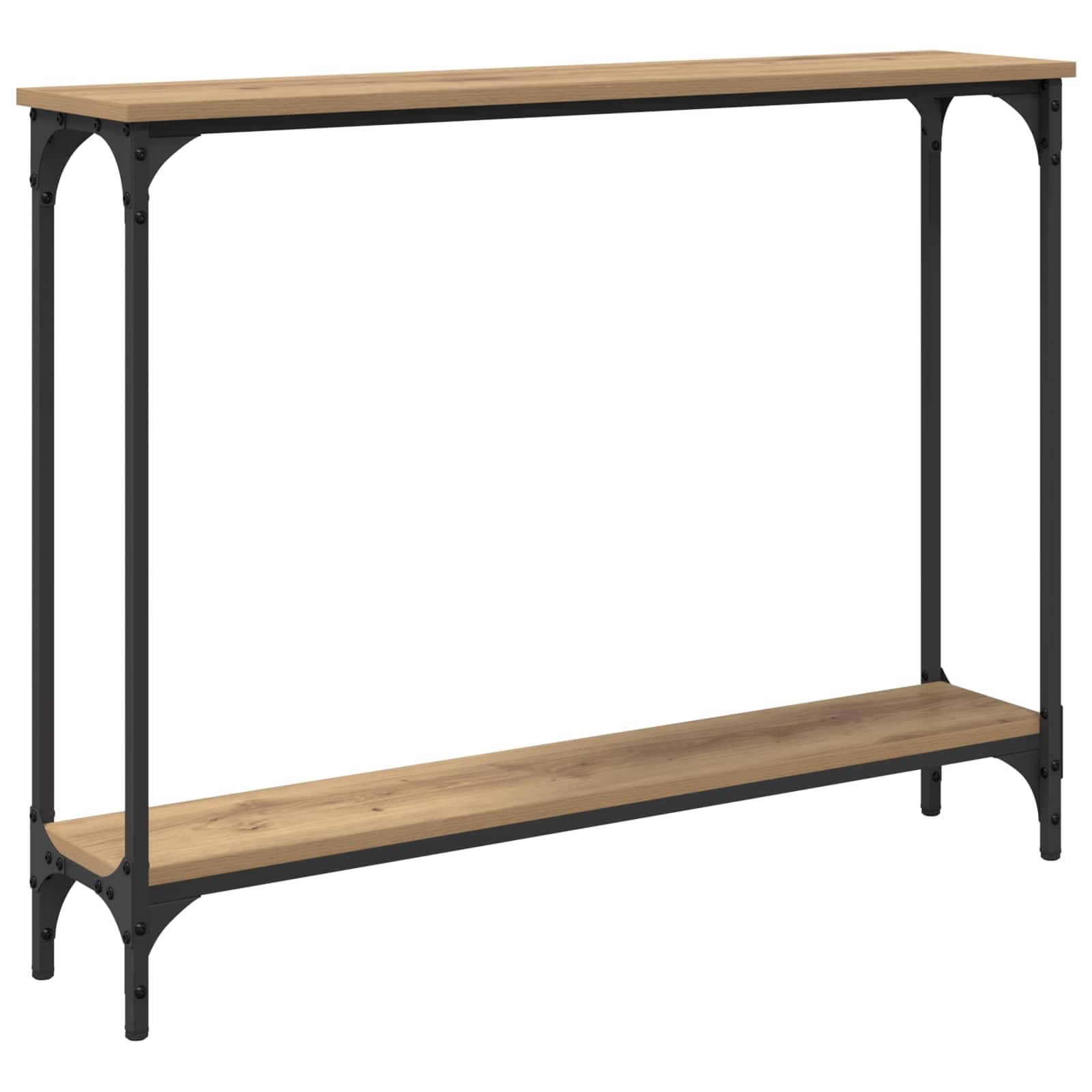 Τραπέζι κονσόλας με ράφι Artisan Oak 100 x 22,5 x 75 εκ - Pakobazaar
