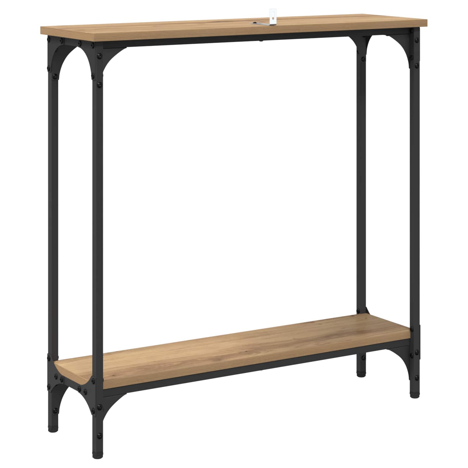 Τραπέζι κονσόλας με ράφι Artisan Oak 75 x 22,5 x 75 εκ - Pakobazaar