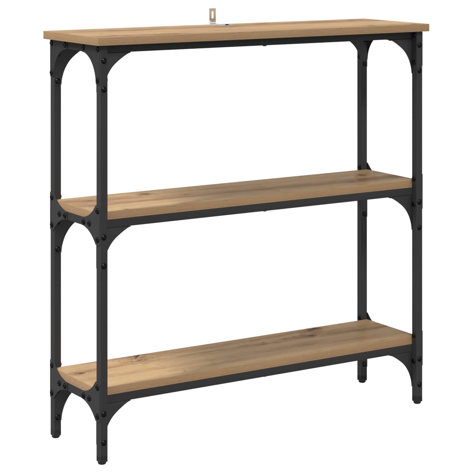 Τραπέζι κονσόλας με ράφι Artisan Oak 75 x 22,5 x 75 εκ - Pakobazaar
