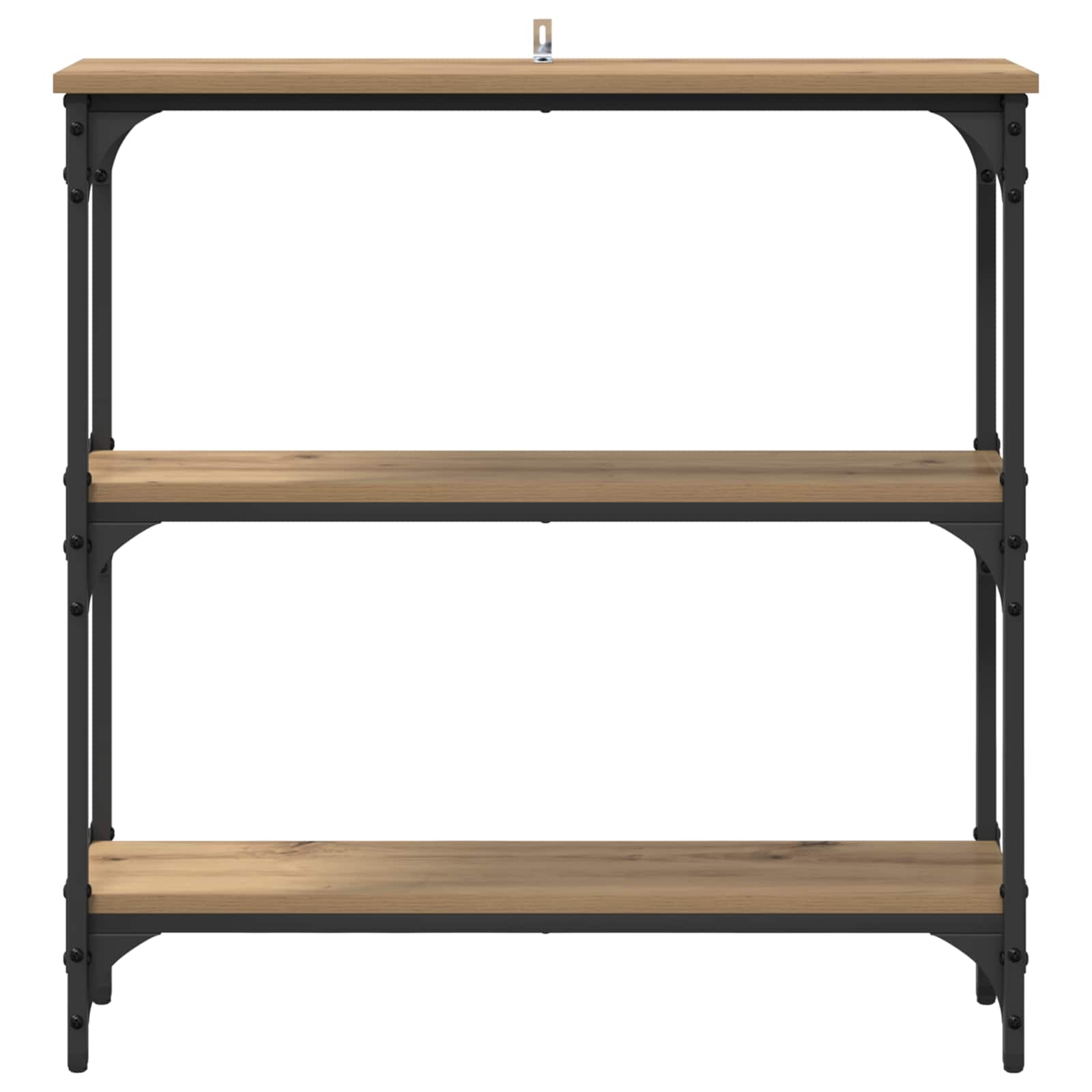 Τραπέζι κονσόλας με ράφι Artisan Oak 75 x 22,5 x 75 εκ - Pakobazaar