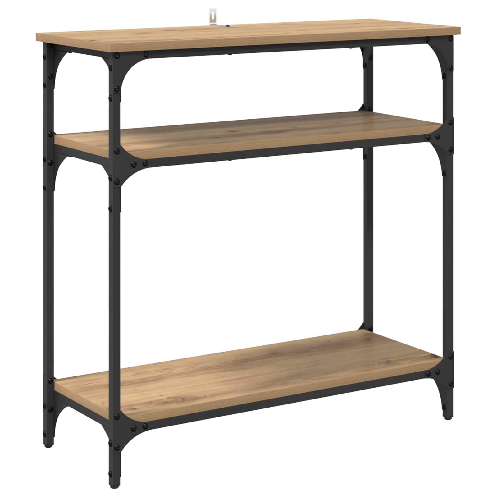 Τραπέζι κονσόλας Artisan Oak 75 x 29 x 75 εκ Επεξεργασμένο ξύλο - Pakobazaar