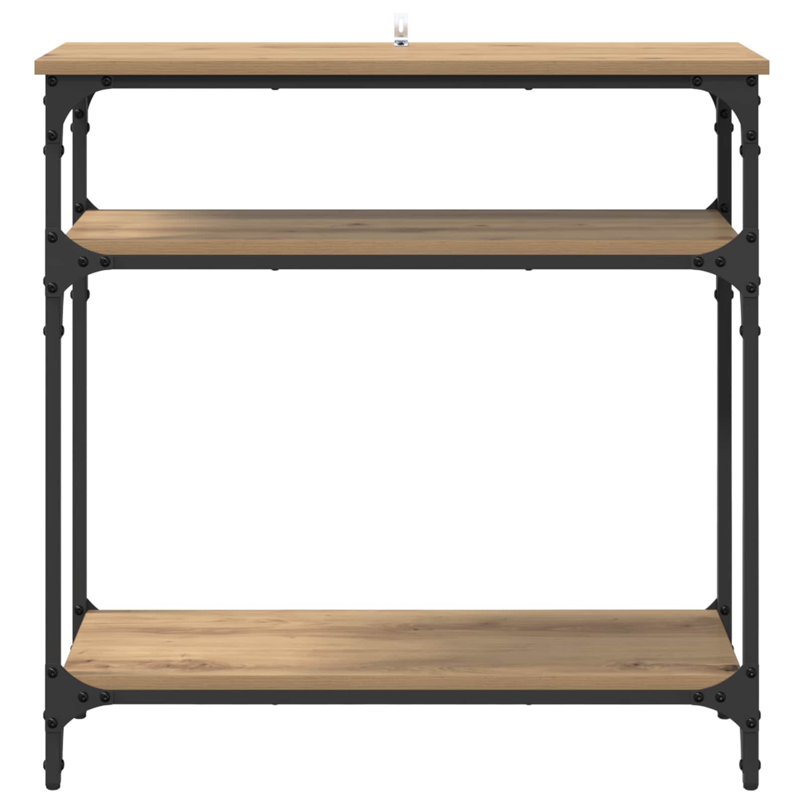 Τραπέζι κονσόλας Artisan Oak 75 x 29 x 75 εκ Επεξεργασμένο ξύλο - Pakobazaar