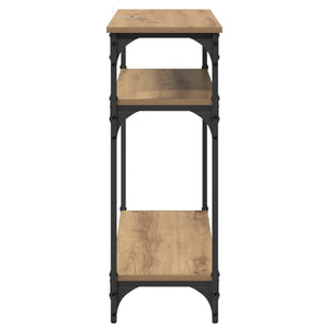 Τραπέζι κονσόλας Artisan Oak 75 x 29 x 75 εκ Επεξεργασμένο ξύλο - Pakobazaar