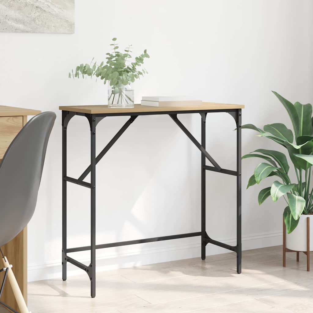 Τραπέζι κονσόλας Artisan Oak 75 x 32 x 75 εκ. - Pakobazaar