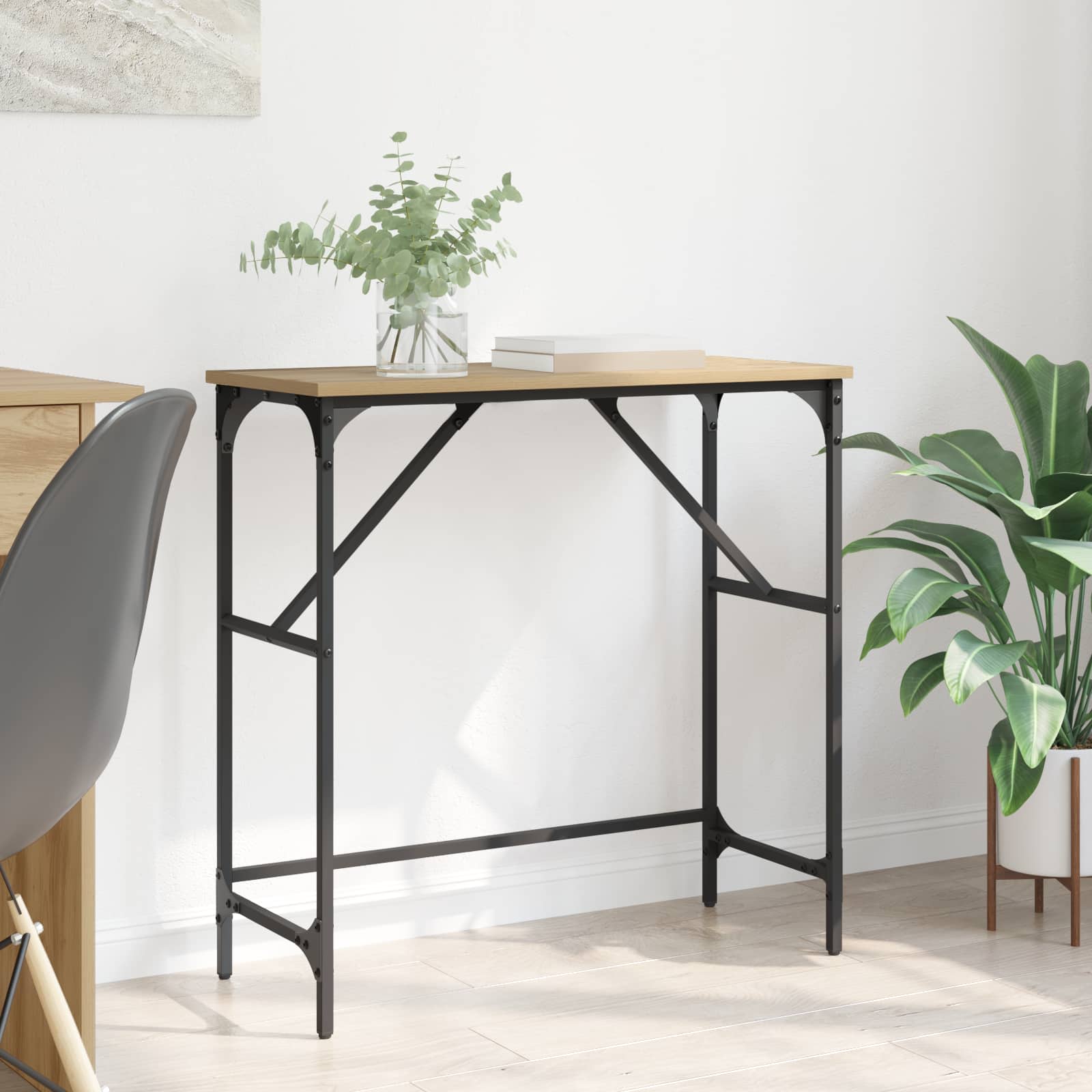 Τραπέζι κονσόλας Artisan Oak 75 x 32 x 75 εκ. - Pakobazaar