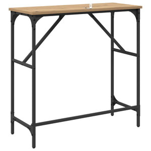 Τραπέζι κονσόλας Artisan Oak 75 x 32 x 75 εκ. - Pakobazaar
