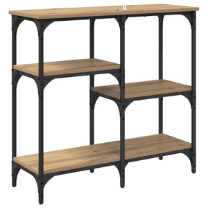 Τραπέζι κονσόλας Artisan Oak 80 x 29 x 75 εκ Επεξεργασμένο ξύλο - Pakobazaar