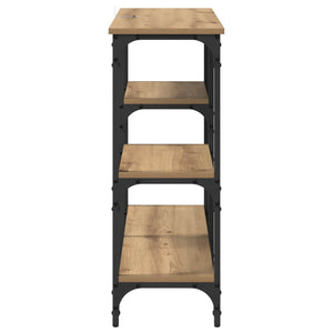 Τραπέζι κονσόλας Artisan Oak 80 x 29 x 75 εκ Επεξεργασμένο ξύλο - Pakobazaar