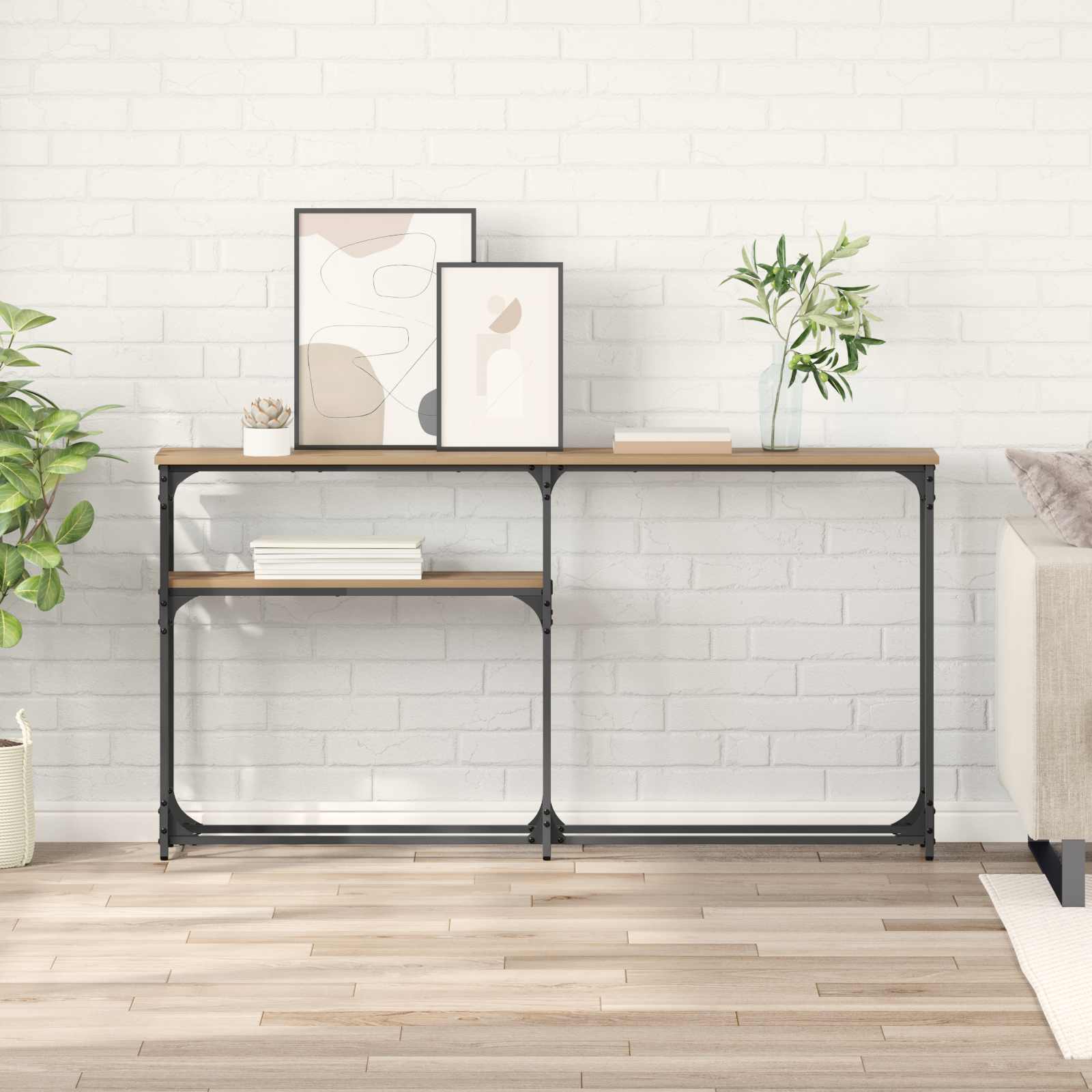 ΤραπέζιΚονσόλας Artisan Oak 145 x 22,5 x 75 εκ. - Pakobazaar