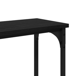 ΤραπέζιΚονσόλας Μαύρη Οξυά 146 x 22.5 x 75 εκ. - Pakobazaar