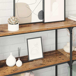 Τραπέζι κονσόλας Παλιό Ξύλο 150 x 29 x 75 εκ - Pakobazaar